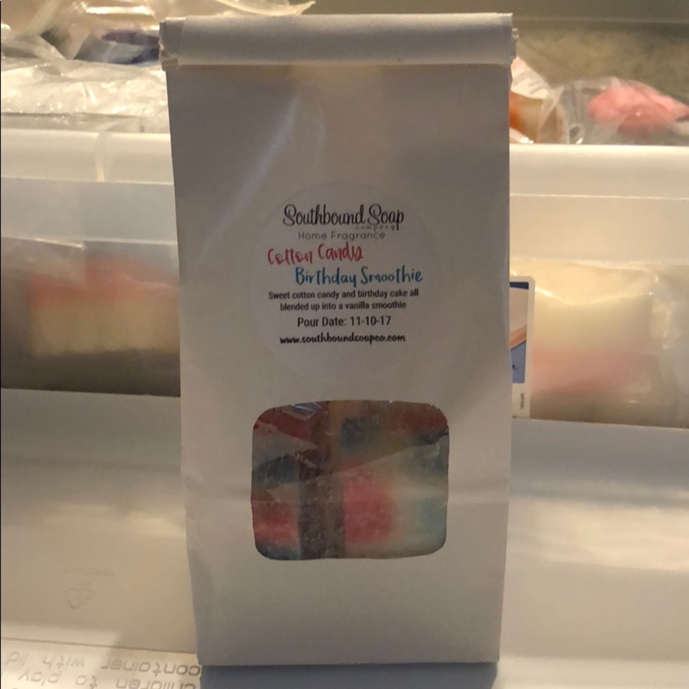 Full Cotton Candy Birthday Smoothie Southbound wax